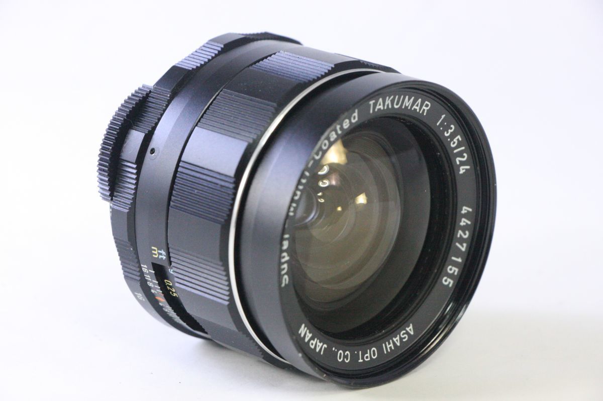 【動作保証・点検済】極上品★ペンタックス PENTAX Super-Multi-Coated TAKUMAR 24mm F3.5 ★うすくもり★BBB987_画像1