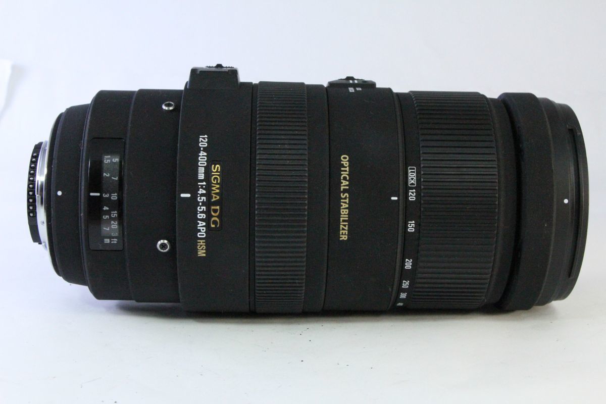 動作保証・点検済】良品☆シグマ SIGMA DG APO HSM F4.5-5.6 120-400mm