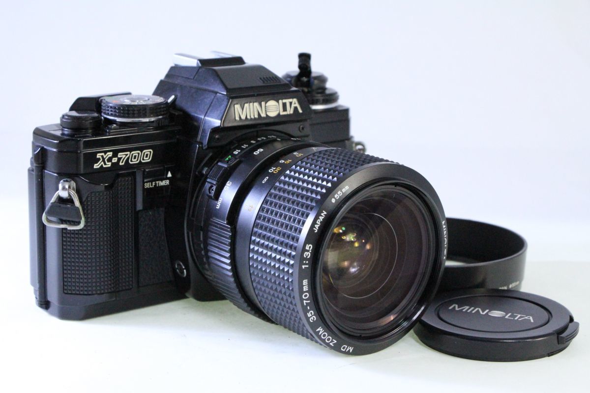 ミノルタ MINOLTA X-700 ボディ+35-70mm MACRO☆シャッター全速・露出