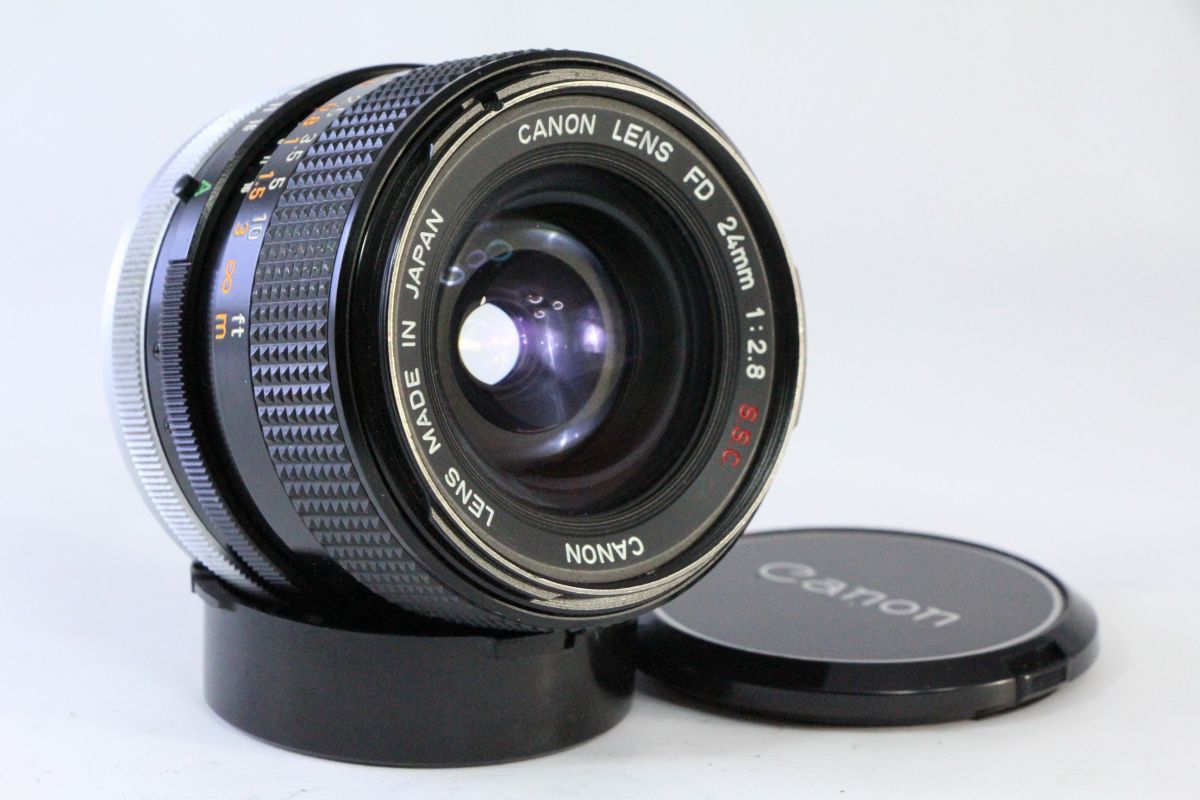 実用☆キヤノン Canon FD 24mm F2.8 S.S.C.☆うすかび☆F85 www