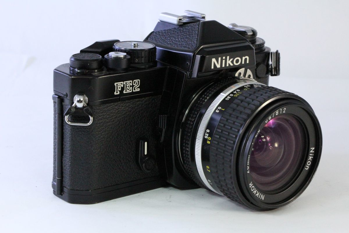 爆買い！ 【動作保証・点検済】ニコン Nikon FE2 ブラック+AI-S NIKKOR