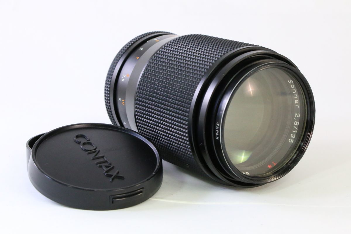 【動作保証・点検済】良品★コンタックス CONTAX Carl Zeiss Sonnar 135mm F2.8 AE J★AK1086_画像1