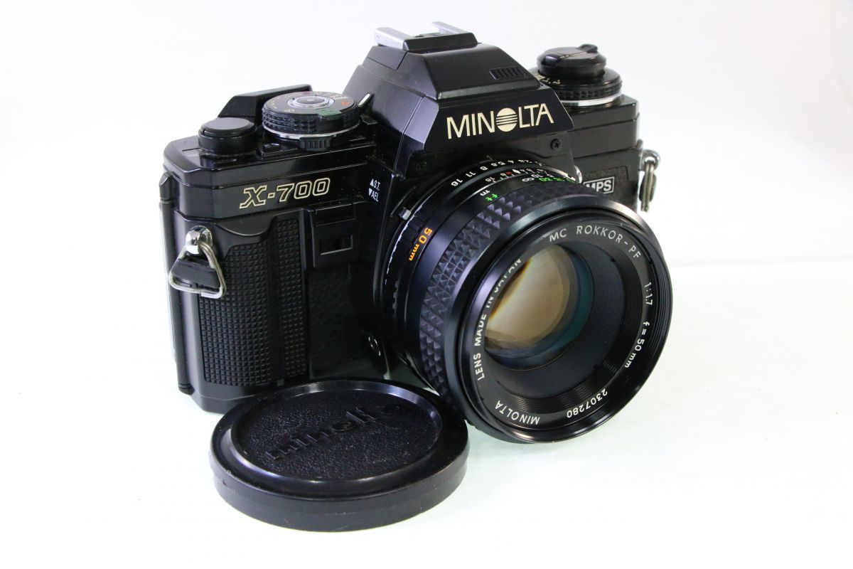 爆売り！ X-700 MINOLTA ミノルタ MPS F1.7☆シャッター全速完動・露出