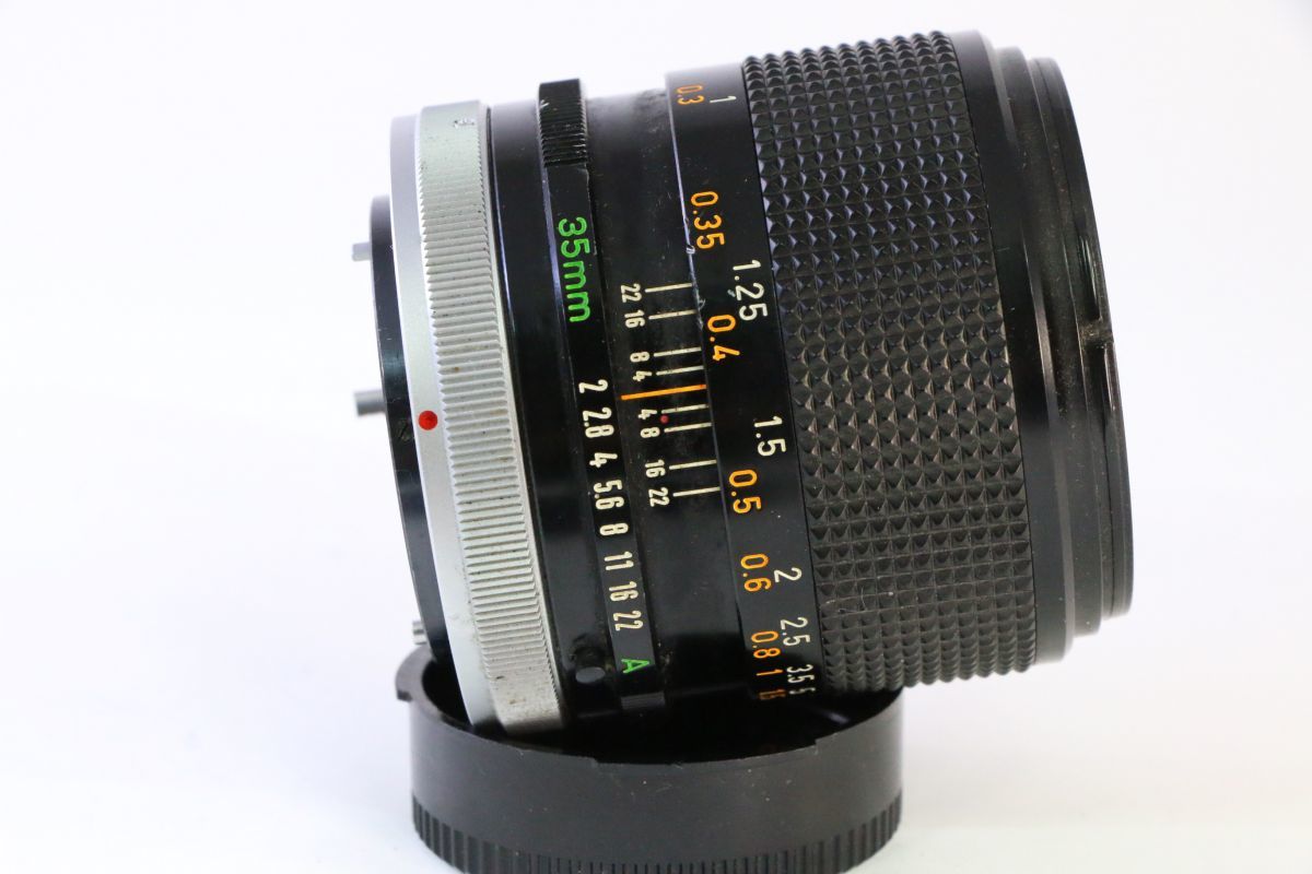 キヤノン Canon FD 35mm F2 S.S.C☆かび・くもり☆1496 | ovale.eu