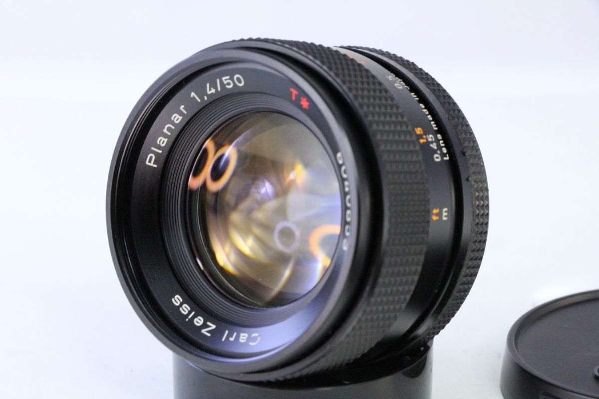 コンタックス CONTAX Carl Zeiss Planar 50mm F1.4 T* AEJ☆うすかび