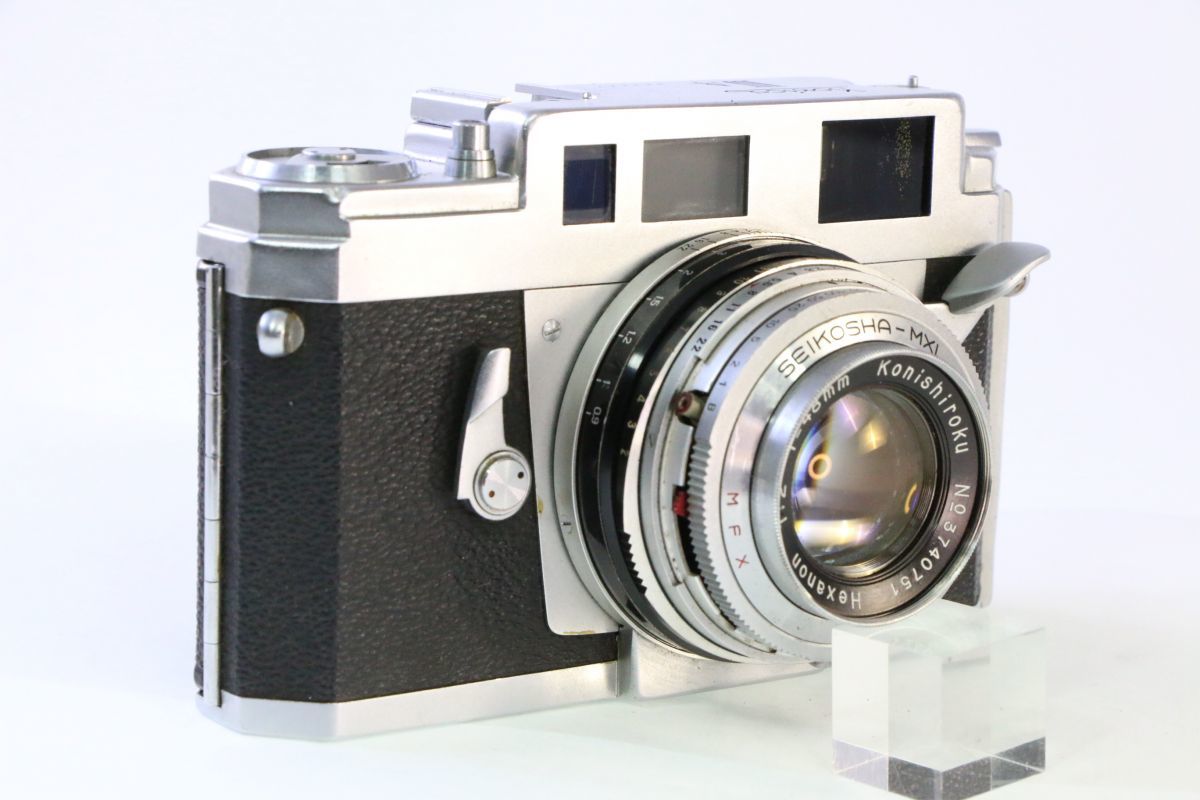 【動作保証・点検済】極上品★コニカ KONICA III A 48mm F2★シャッター全速完動★11783_画像1