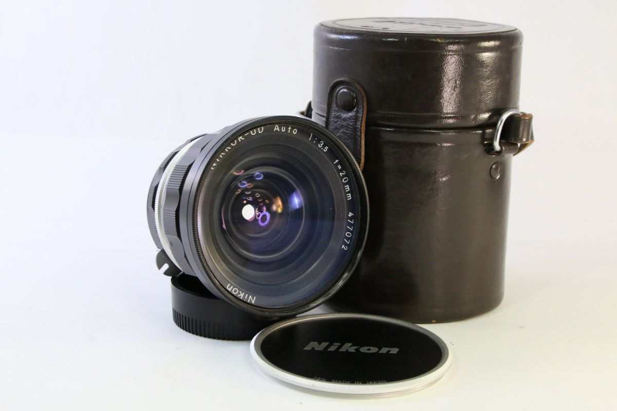 実用☆ニコン Nikon NIKKOR-UD Auto 20mm F3.5☆おおかび☆AK 985