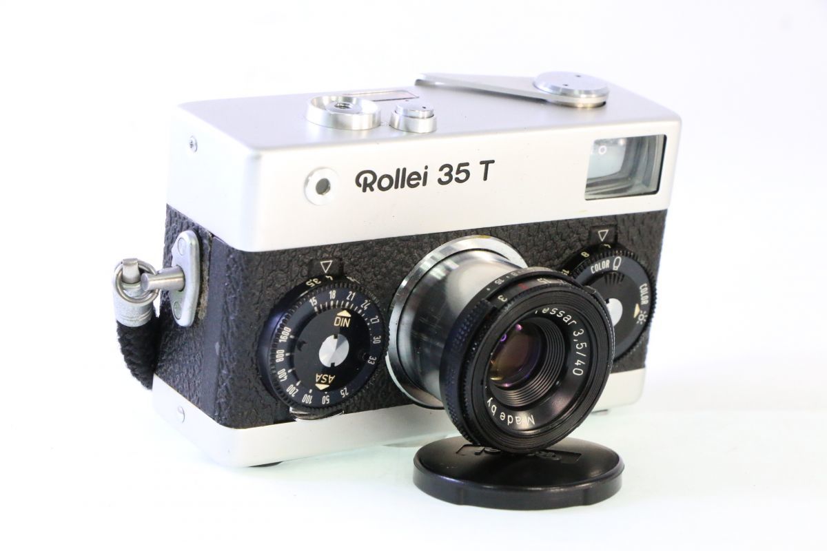 実用ローライ Rollei 35 T☆シャッター全速完動・露出計不良☆AD 914