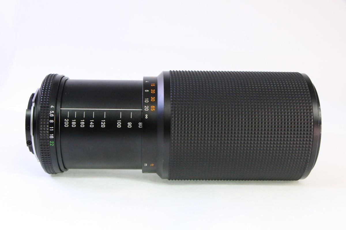 【動作保証・点検済】良品★コンタックス CONTAX Vario-Sonnar 80-200mm F4 T*★前玉小傷・うすくもり★13854の画像2