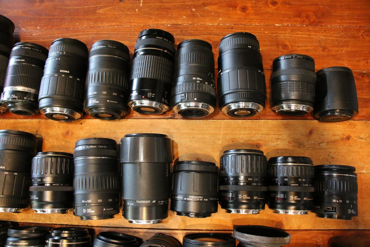 キヤノン Canon AFレンズ ジャンクまとめ 42個 たくさん まとめ セット 複数台 大量 いっぱい お得＃42_画像3