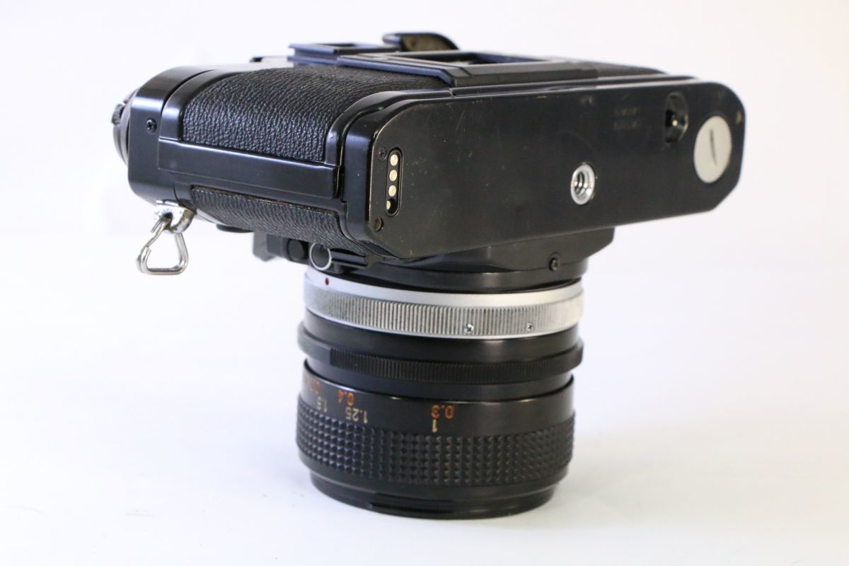 実用☆Canon AE-1 PROGRAM ボディ+FD 28mm F2.8 S.C□シャッター全速