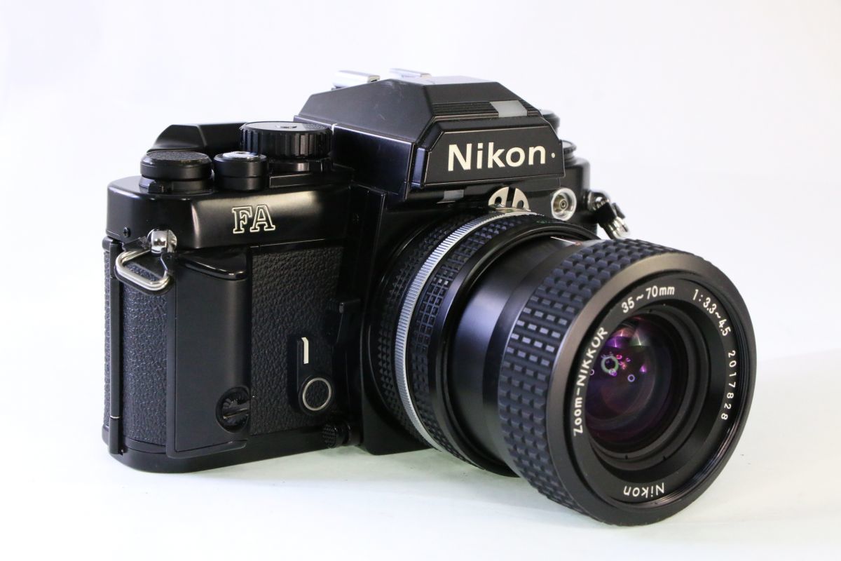 実用□□ニコン Nikon FA ボディ+AI-S Zoom-NIKKOR 35-70mm F3.3-4.5