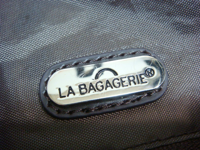 ラ バガジェリー LA BAGAGERIE ナイロンバッグ パープルカラー_画像4