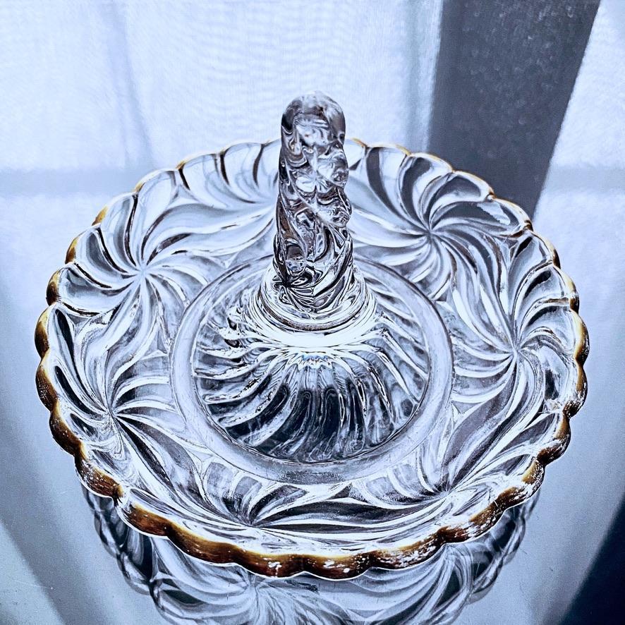 金彩オールドバカラBaccarat*ローザスミュルティプルのリングホルダー
