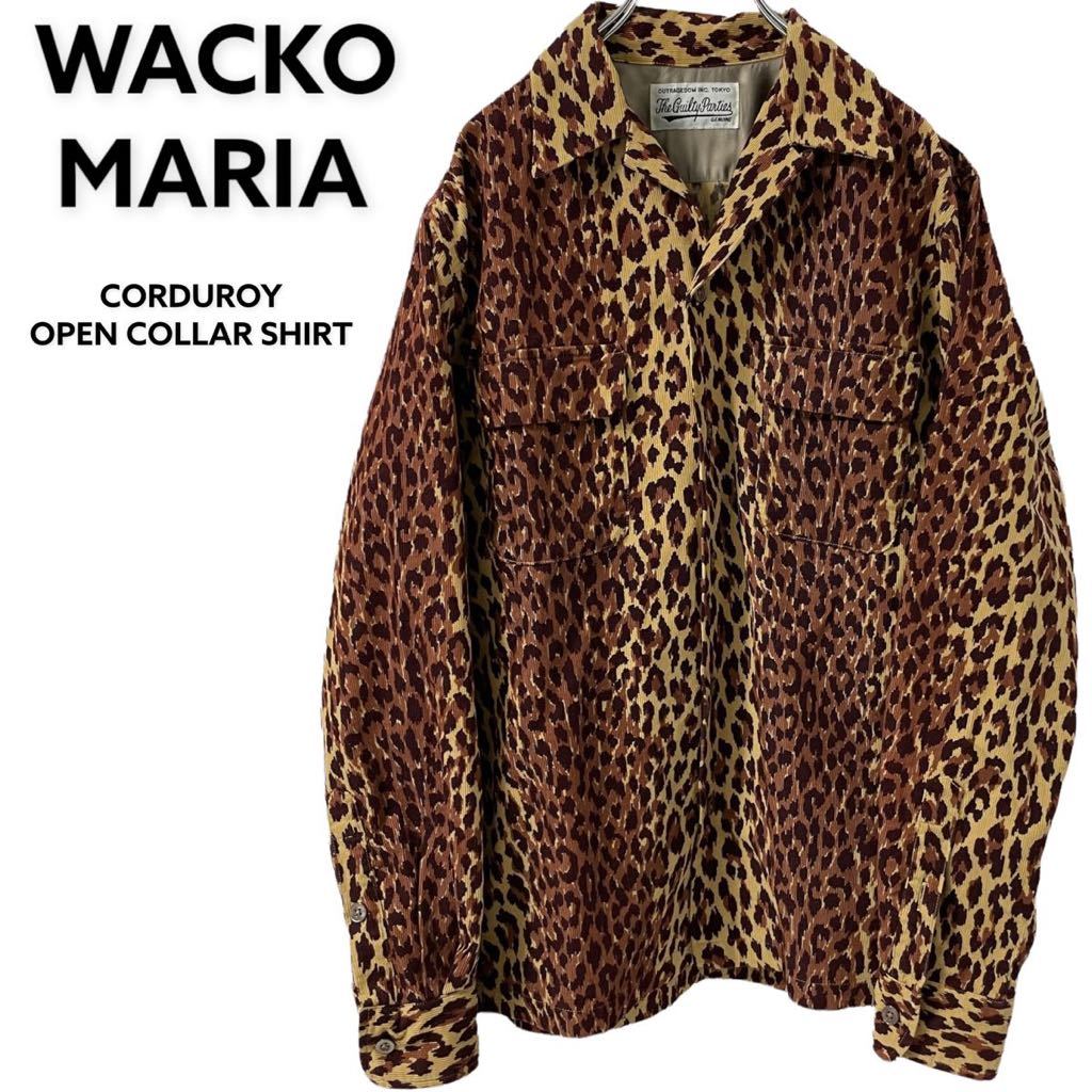 高級感✨WACKO MARIA ワコマリア シャツ ジャケット レオパード