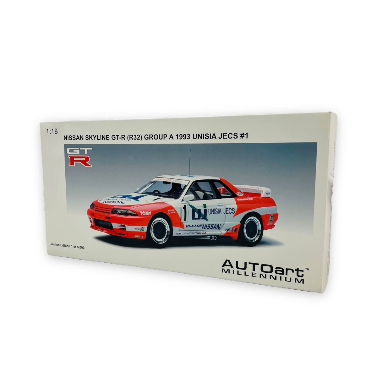 未使用】AUTOart オートアート1/18 NISSAN ニッサン スカイライン GT-R