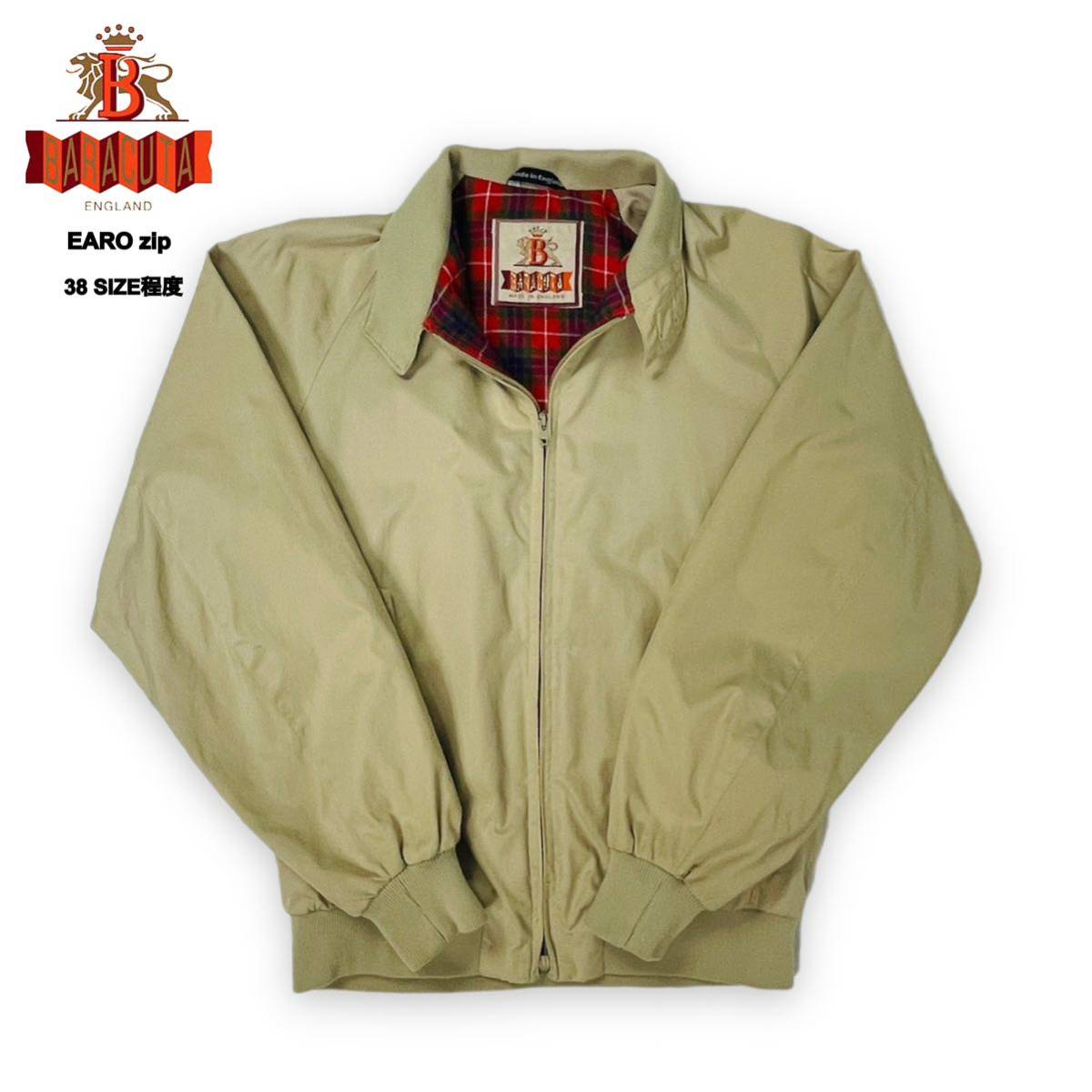 G9  BARACUTA   バラクータ ハリントンジャケット 38サイズ