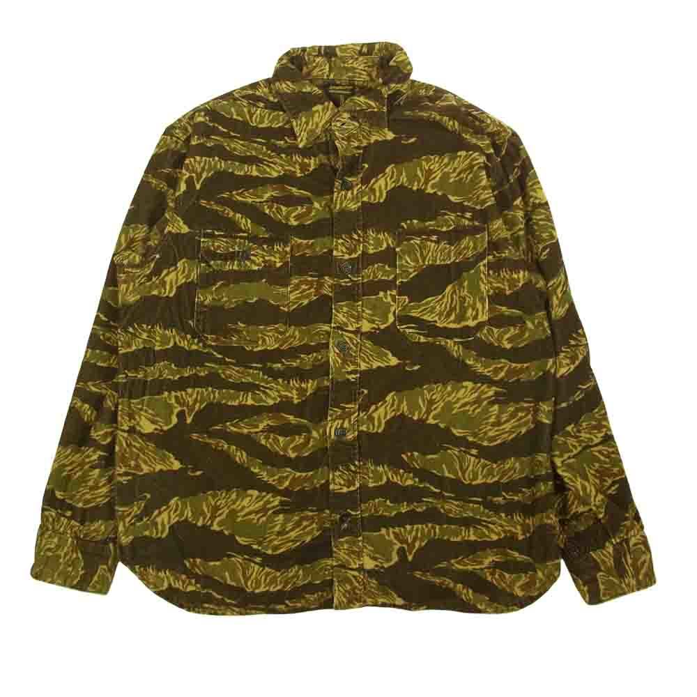 TENDERLOIN テンダーロイン T-CORDUROY SHT BB タイガーカモ