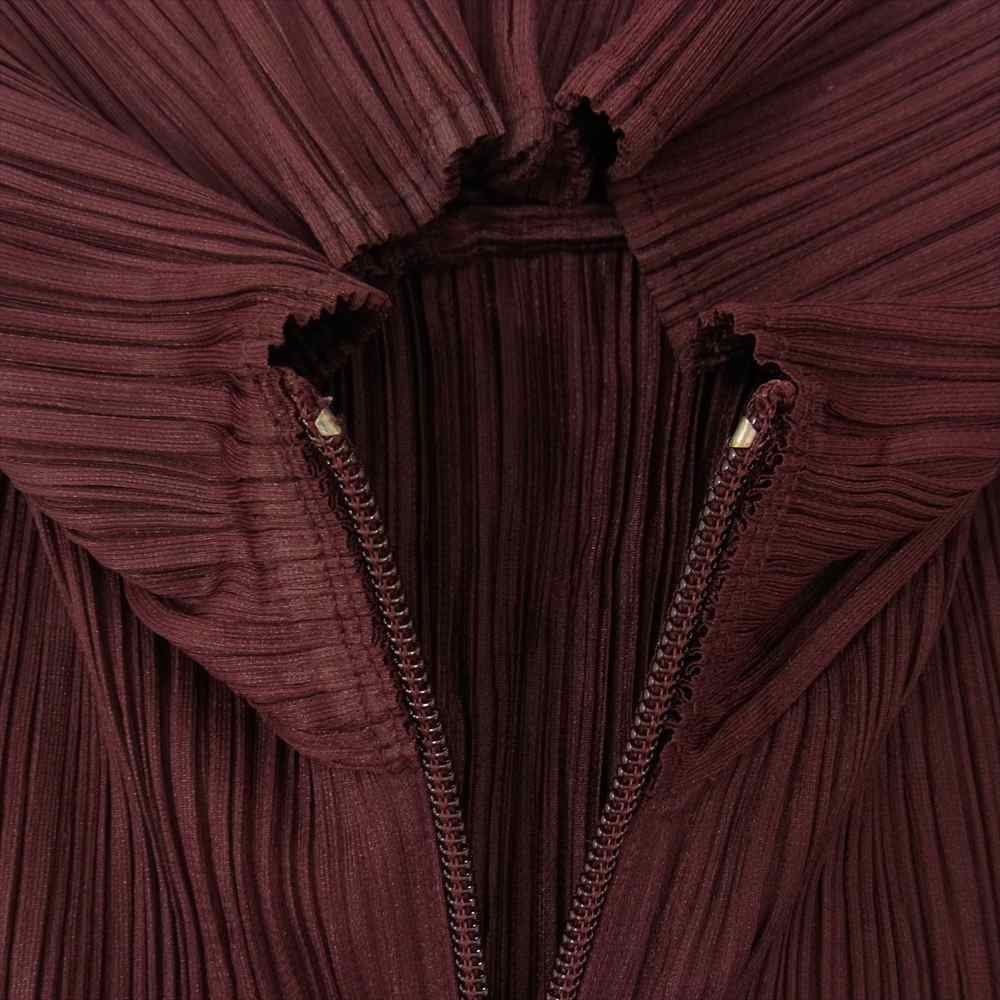 pleats please パーカー 茶色 3 プリーツプリーズ sandiegokidsdentist.com