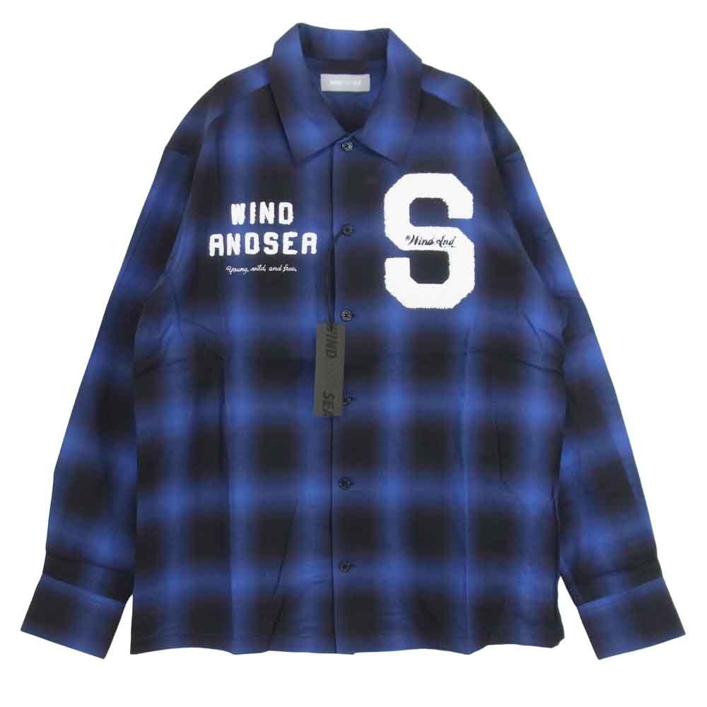 WIND AND SEA ウィンダンシー WDS-BYT-RS-05 BEYOUTH-S-Plaid Shirt