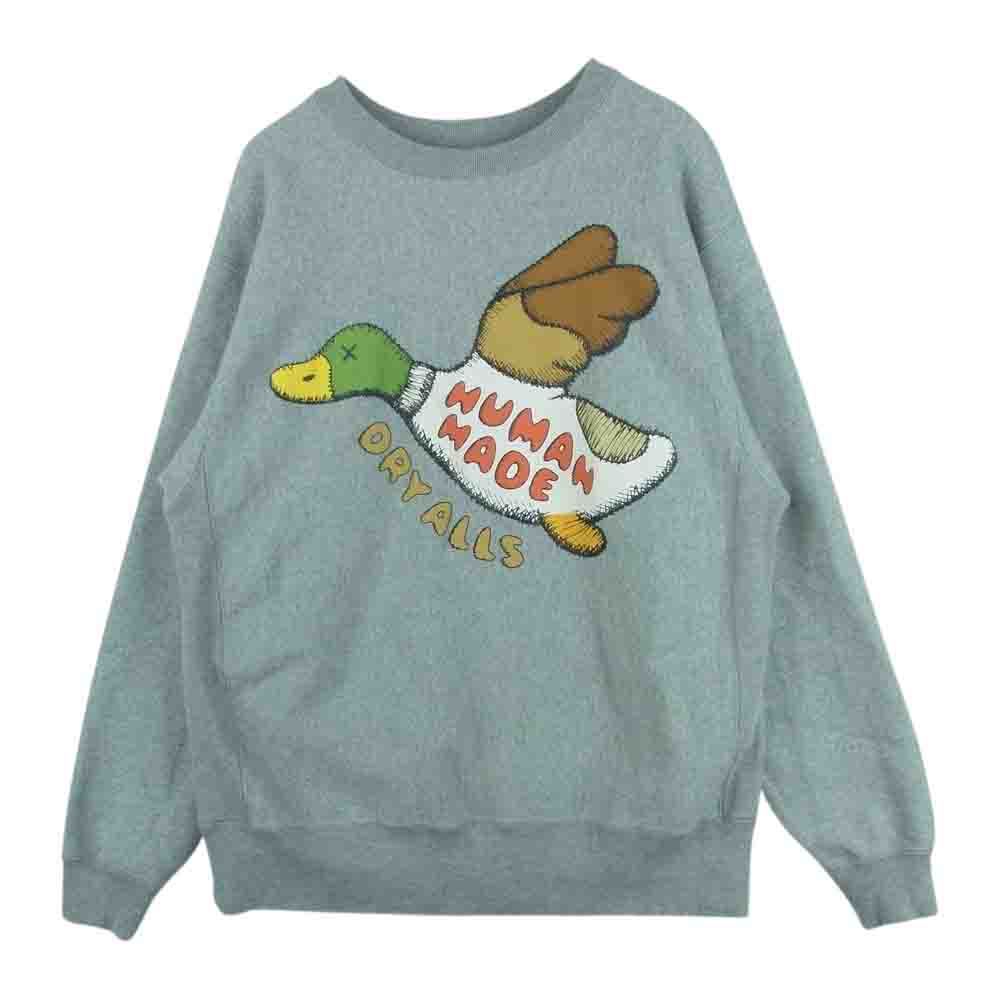 HUMAN MADE ヒューマンメイド KAWS DRY ALLS ダックプリント
