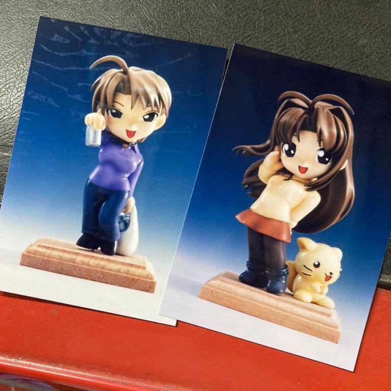 ガレージキット 「ラブひな」 エポック社 Cworks フィギュア紺野みつね成瀬川なるフィギュアガレキプラモデルレジン