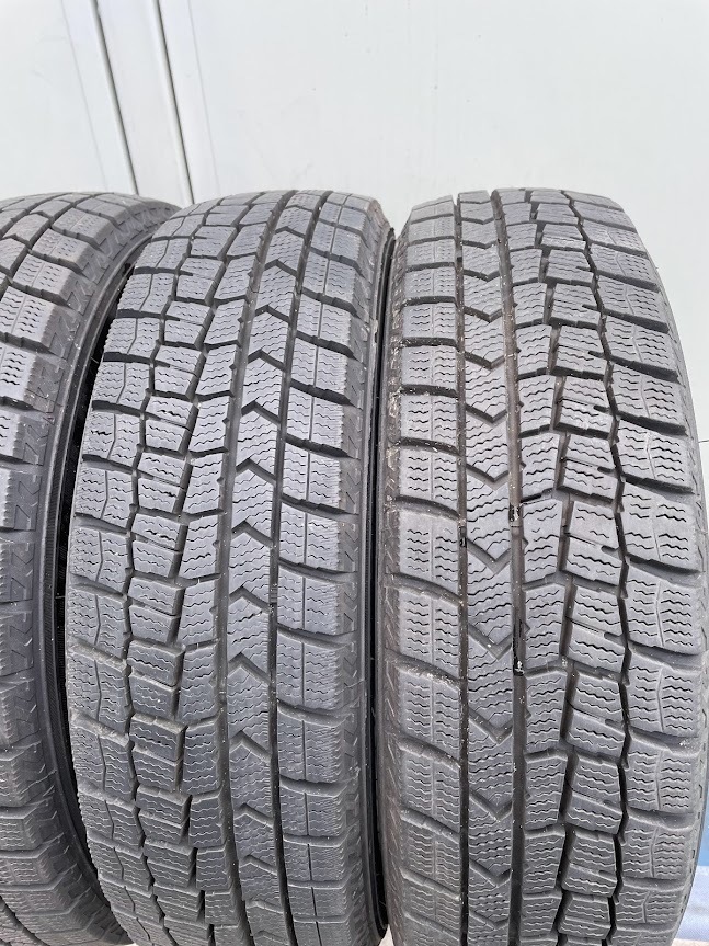 R5091012 ★冬用タイヤ★　DUNLOP　WINTERMAXX　155/65R14　75Q　19年製　４本_画像3