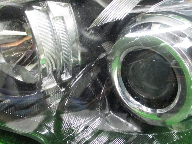 2010/5 レガシィ DBA-BR9 左ヘッドライト HID KOITO 100-20061 水没車からの取り外しで内部水混入 ジャンク_画像3