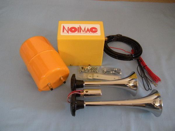 12v ノイマック ヤンキー エアーホーン NY300-12 とコンプレッサー