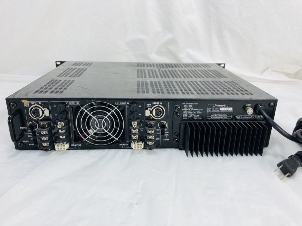 RAMSA WP-9220 パワーアンプ 動作確認済み ラムサ Yahoo!オークション - RAMSA ラムサ 2ch ハイパワーアンプ