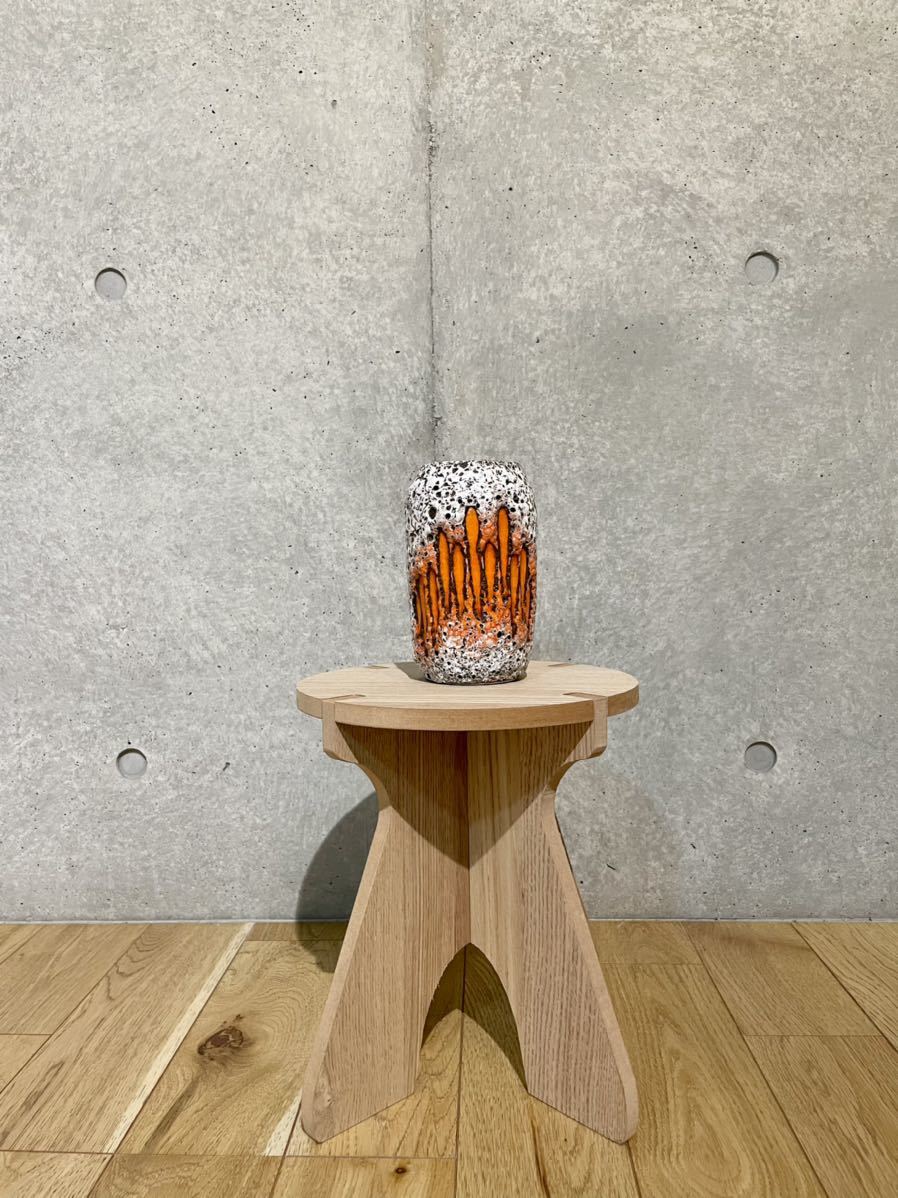fat lava Scheurich製 231-15 Lora ファットラバ ビンテージ 花瓶 花器 