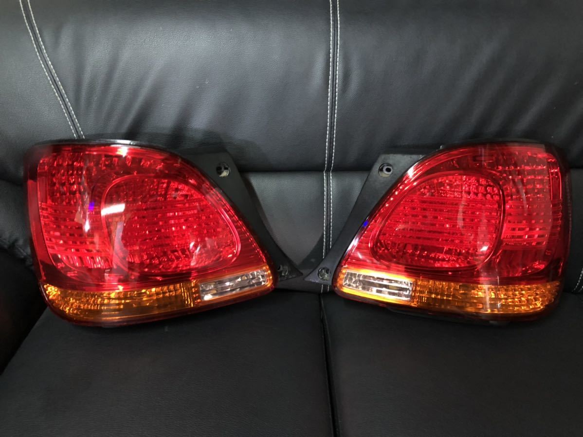 美品 トヨタ純正 16系 アリスト 161 160 レクサス GS300 テールランプ