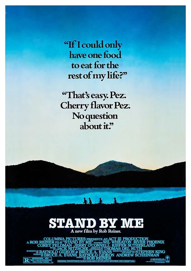 新品ポスター『スタンド・バイ・ミー』海外版（Stand by Me）1986年