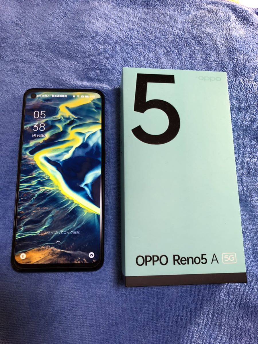 OPPO Reno5 A SIMフリー 5G CPH2199 Dual SIM + eSIM シルバーブラック