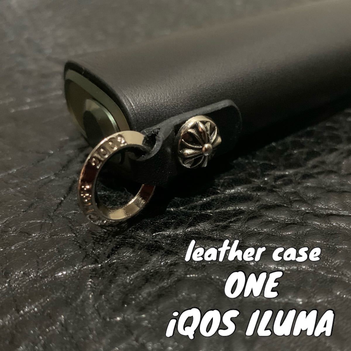 アイコス イルマ iqos iluma ケース クロス レザー カバー 黒 f