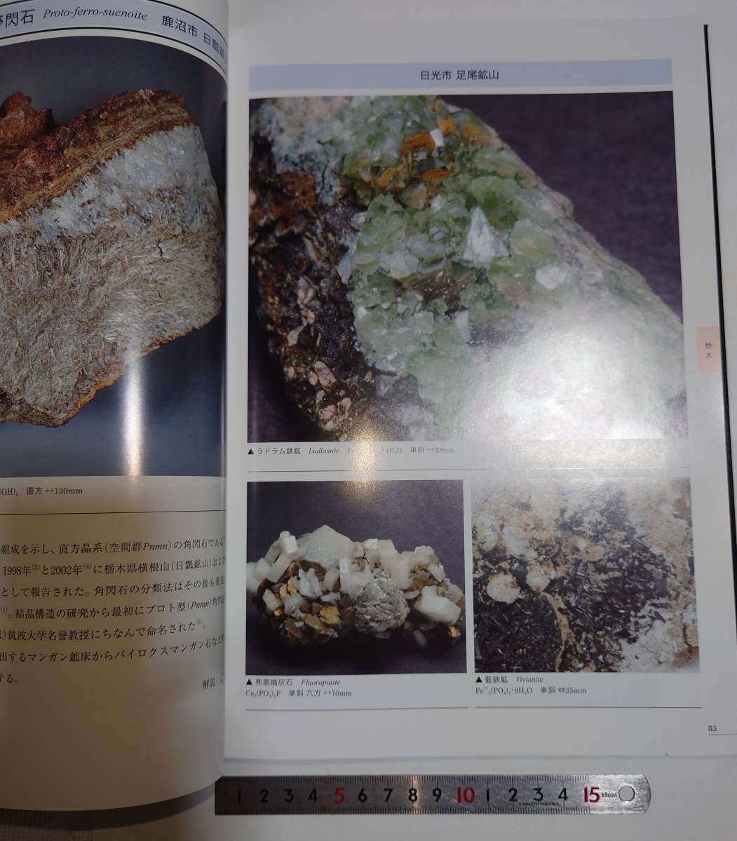＊書籍　「関東と周辺の鉱物」　鉱物同志会発行　写真集_画像6