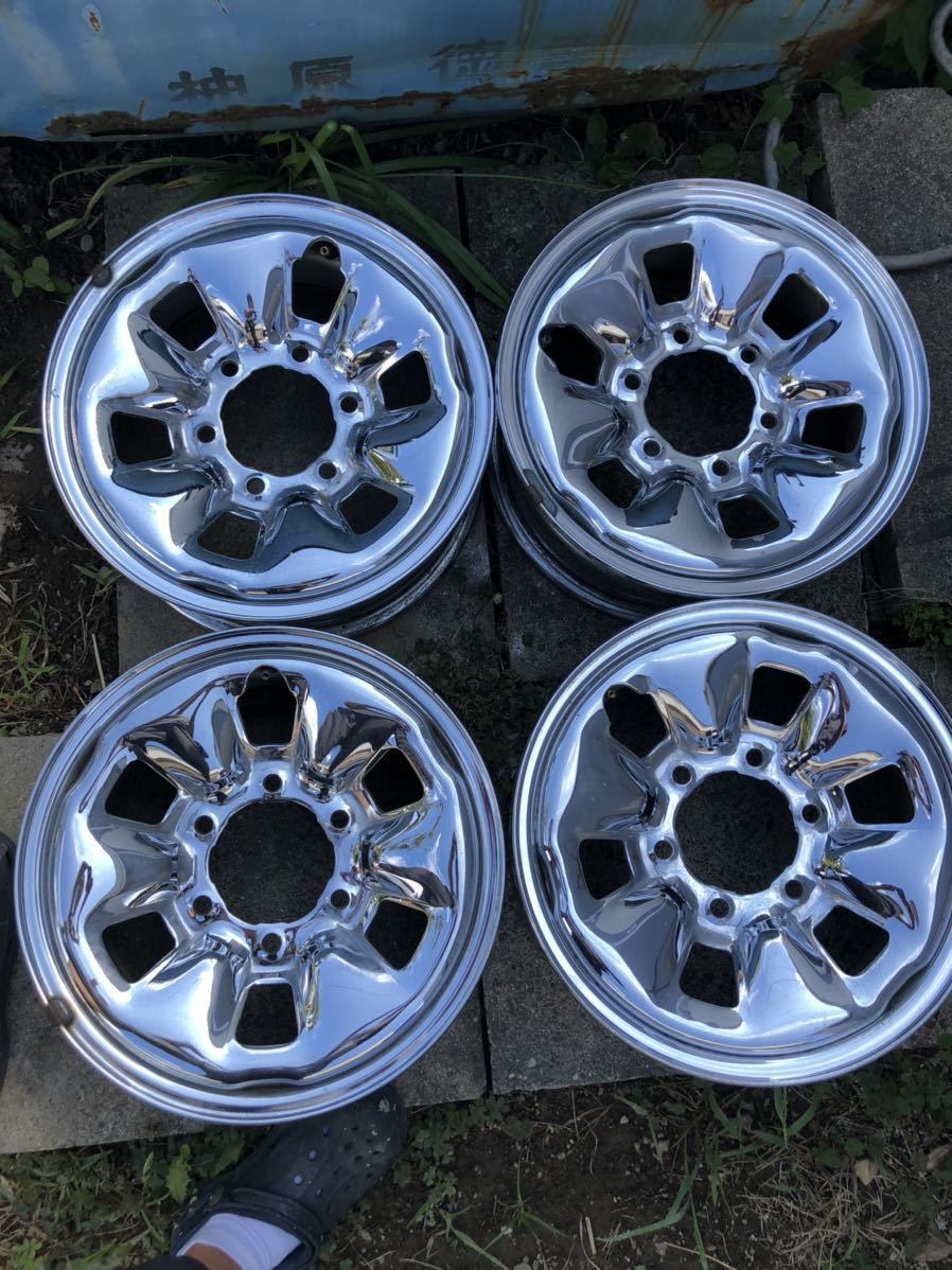 ヤフオク! - トヨタ純正 メッキホイール サーフ ハイラックス...