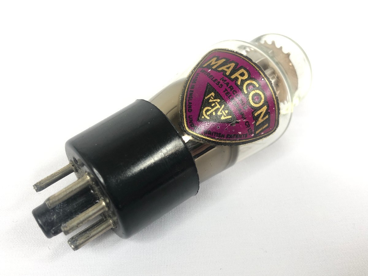 Marconi valve 英国マルコニー社製 真空管 D-63 1930年代 古典球 Marconi valve 英国マルコニー社製 真空管 D-63 1930年代 古典球