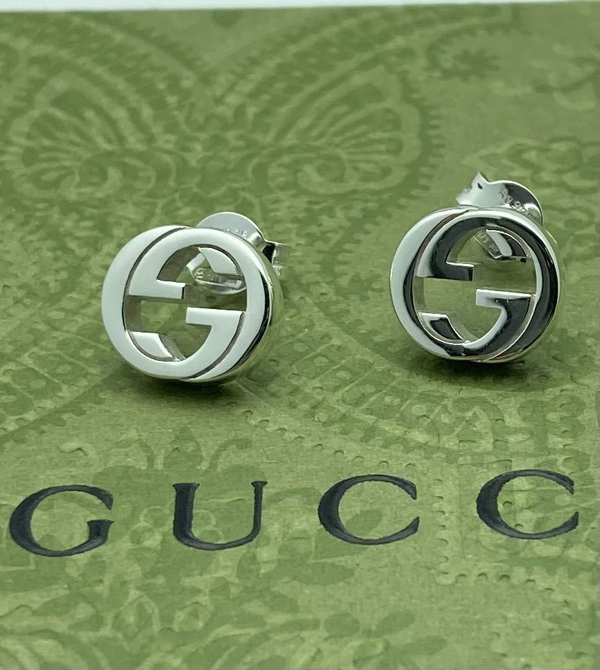 GUCCI グッチ インターロッキングGピアス AG925 www.disdukcapil