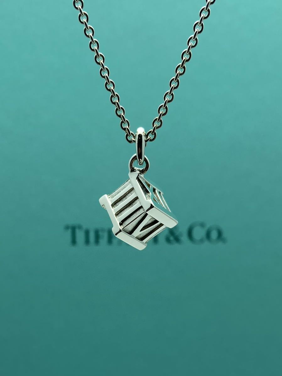 激安単価で通販 Tiffany&Co.　アトラスキューブペンダント ネックレス