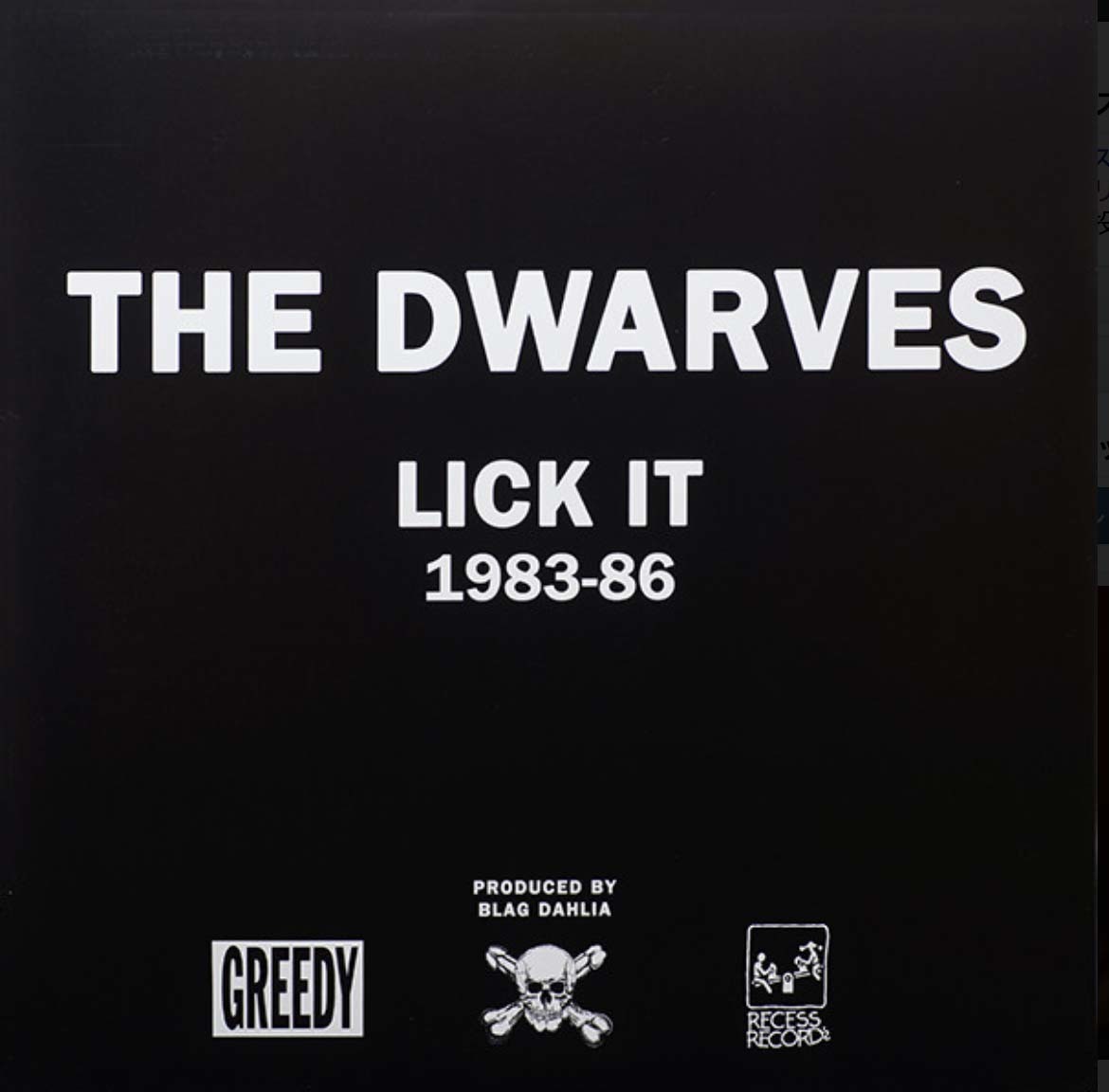 DWARVES-Lick It 1983-1986 (US 800 Ltd.Reissue Black Vinyl 2x_画像2