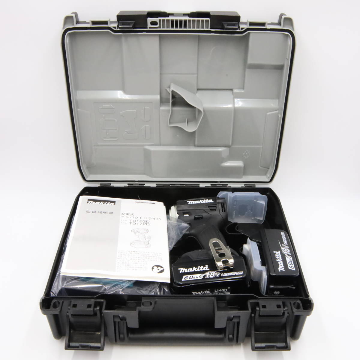 KZ30 makita マキタ インパクトドライバ TD172DRGXブラック 18V 6.0Ah