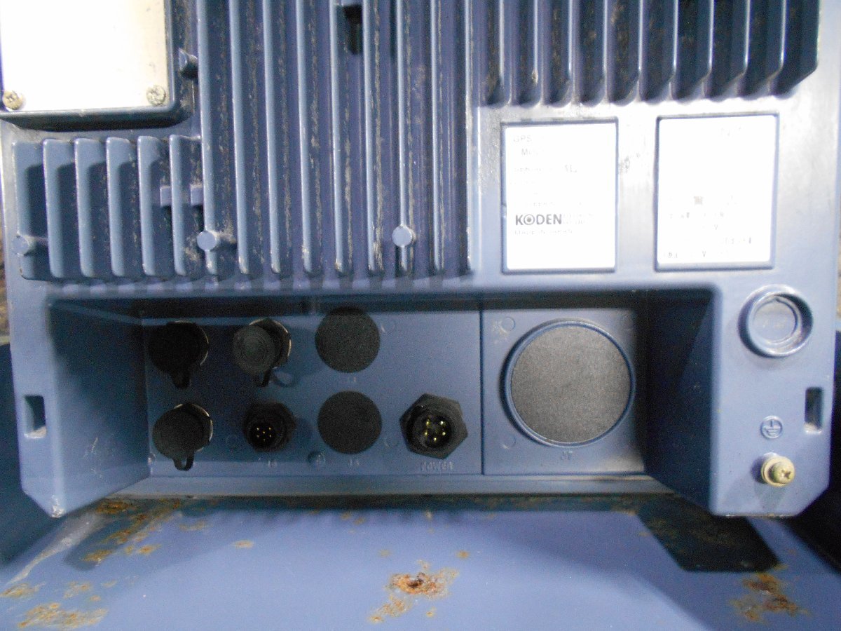 Yahoo!オークション - 24-230 ㈱光電製作所 KODEN GPSプロッター Yahoo!オークション - 24-230 ㈱光電製作所 KODEN GPSプロッター
