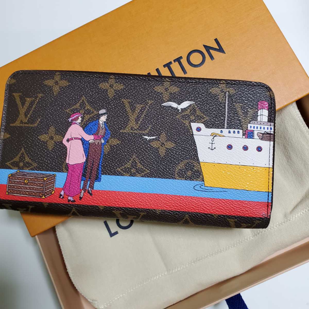公式通販サイトです】 Louis Vuitton モノグラムジッピーウォレット