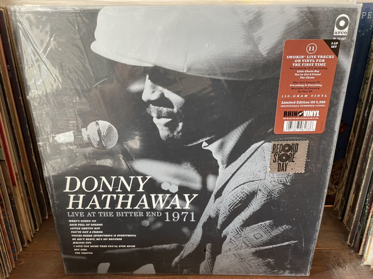 DONNY HATHAWAY LIVE AT THE BITTER END 1971 LP US ORIGINAL PRESS