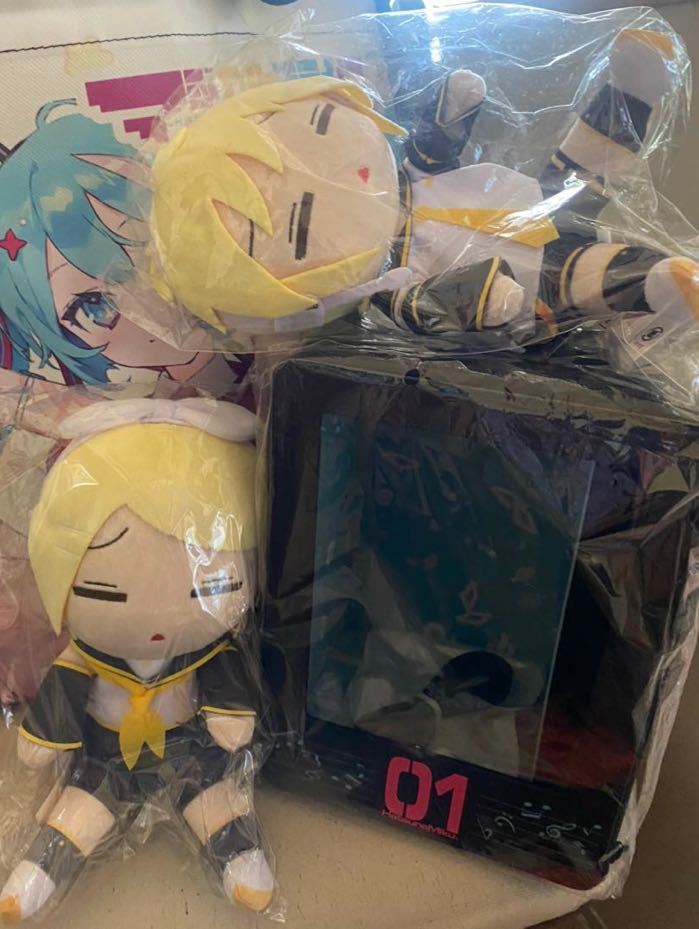 ムービック だるぐるみ 鏡音レン 鏡音リン ぬいぐるみキャリー 3点