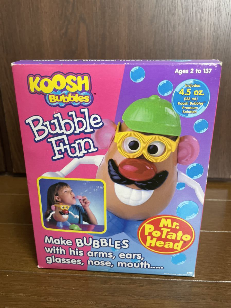 ポテトヘッド シャポン玉 トイストーリー mr. potato head TOY STORY bubble fun koosh ディズニー disney PIXER ピクサー_画像1