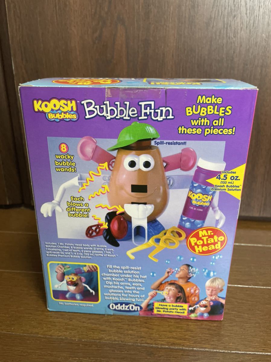 ポテトヘッド シャポン玉 トイストーリー mr. potato head TOY STORY bubble fun koosh ディズニー disney PIXER ピクサー_画像4