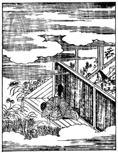 豪華ラッピング無料 夕霧、女二の宮(落葉の宮・朱雀天皇の皇女)に後朝(きぬぎぬ)の 和書