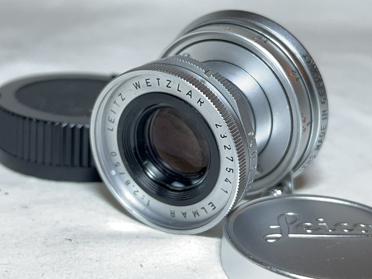 ◇美品◇Leica ライカ Leitz Elmar 50mm 1:2.8 Mマウント 即決送料無料